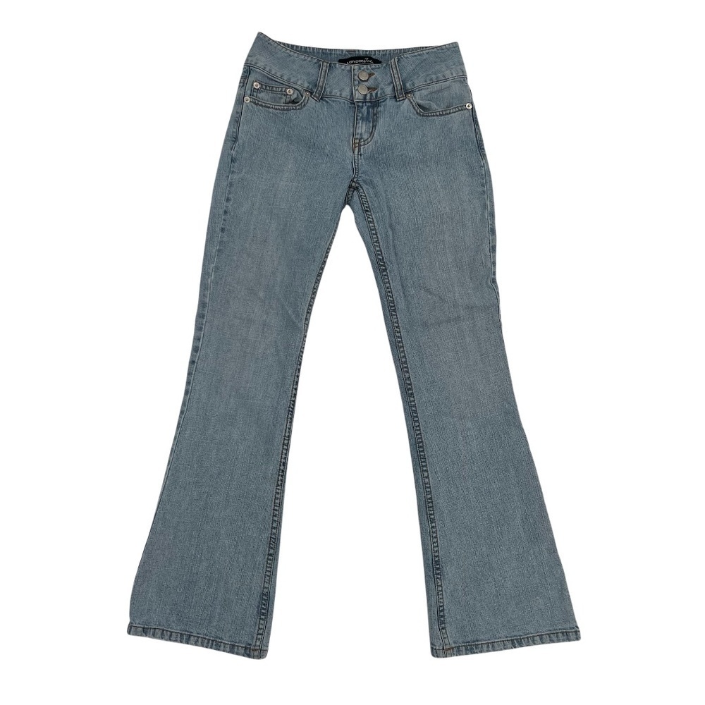London Tea Stretch Boot Cut Jeans Size 0 Women’s